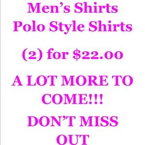 Men’s Polo Shirts